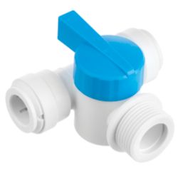 Flomasta Push-Fit Pipe Fitting Tee 15mm x 15mm x 3/4"