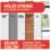 Command Adhesive Black Picture Hanging Strip Extra Large 10 Pack