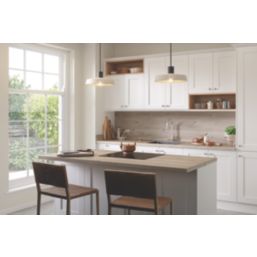Wilsonart Gardenia Matt Grey Wood Effect Laminate Worktop 4100mm x 600mm x 38mm