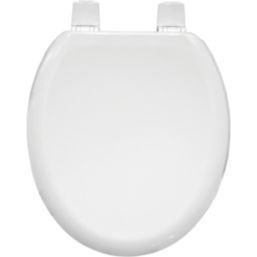 Bemis ProSeat  Top Fixing Toilet Seat Moulded Wood White