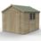 Forest Timberdale 8' 6" x 10' (Nominal) Apex Tongue & Groove Timber Shed with Base & Assembly