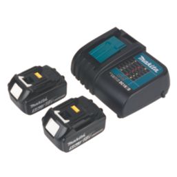 Makita DHP489STJ 18V 2 x 5.0Ah Li-Ion LXT Brushless Cordless Combi Drill