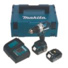 Makita DHP489STJ 18V 2 x 5.0Ah Li-Ion LXT Brushless Cordless Combi Drill