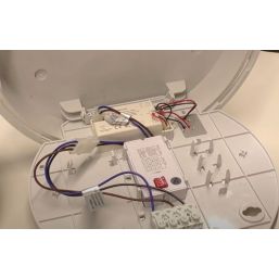 MARK Alaska Indoor & Outdoor White Microwave Sensor 30-150°