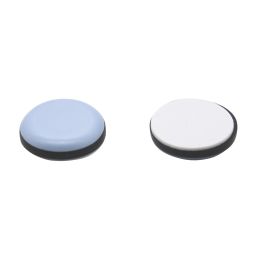 Essentials Grey Round Self-Adhesive Glides 25mm x 25mm 60 Pack