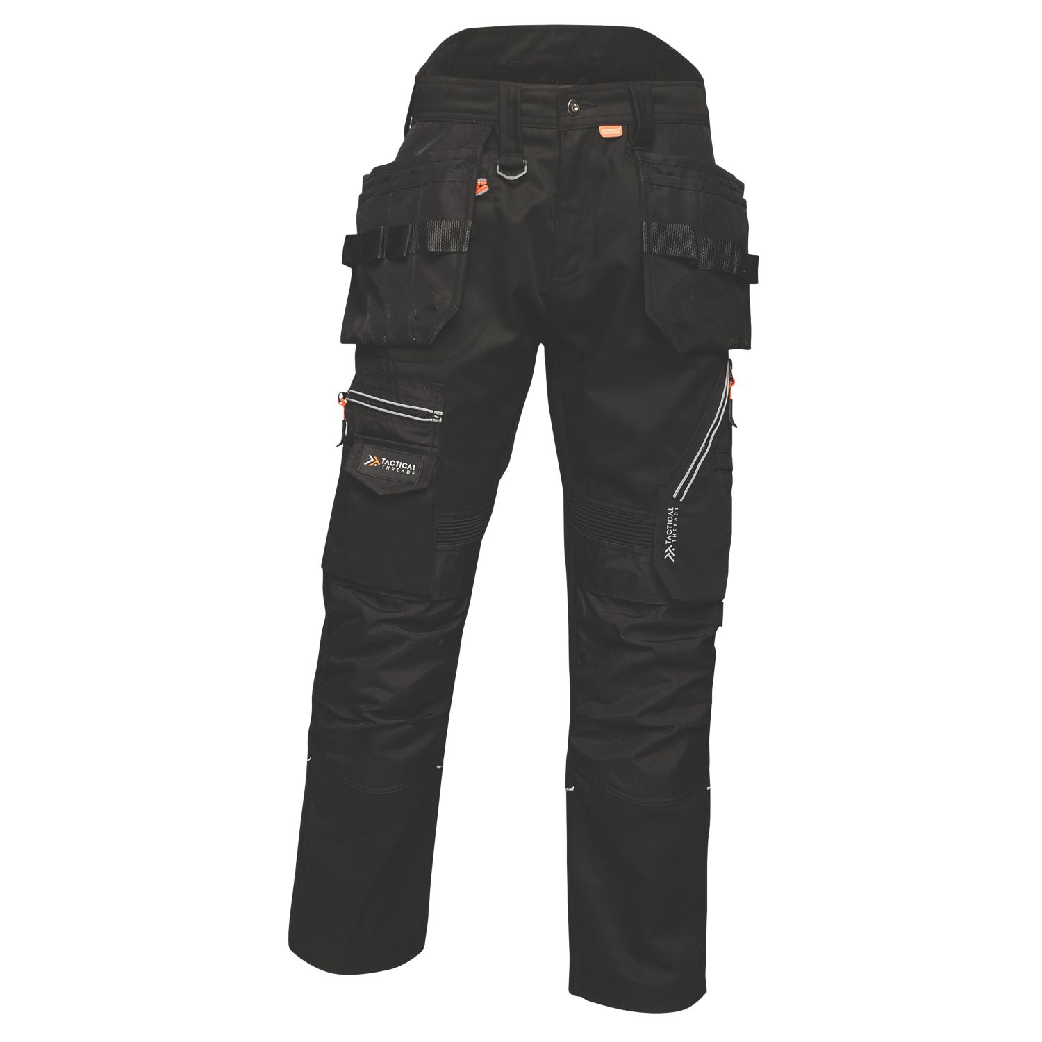 Regatta Execute Holster Work Trousers Black 32" W 31" L (415XH)