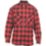 Hard Yakka Long Sleeve Check Flannel Shirt Shirts Red Medium 38" Chest