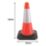 Essentials Barrier04 Safety Cone 500mm 5 Pack