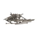 Tongue-Tite  TX Countersunk Thread Cutting Floorboard Screws 3.5mm x 49mm 200 Pack