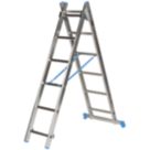 Mac Allister  Aluminium 2.6m Combination Ladder
