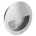 Eurospec Circular Flush Pull w/Semi-Circle Insert Handle 89mm Satin Stainless Steel