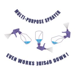 Defenders All Ways White / Purple Sprayer 1Ltr