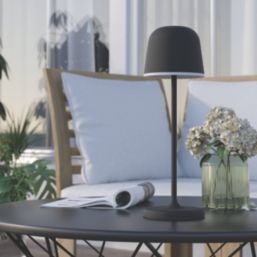 Eglo Mannera Rechargeable Battery LED Table Lamp Black 2.2W 200lm