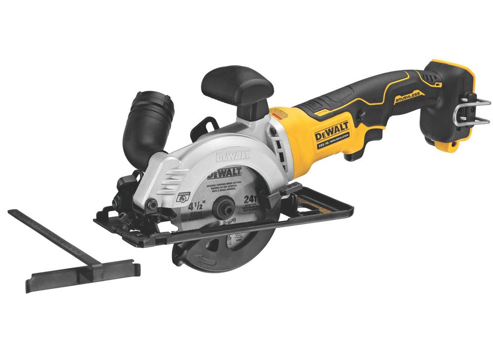 Stuepige Udelukke Sikker DeWalt DCS571N-XJ 115mm 18V Li-Ion XR Brushless Cordless Compact Circular  Saw - Bare - Screwfix