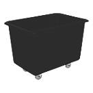 Storage Container Black 320Ltr