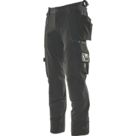 Mascot Advanced 17031 Work Trousers Black 44.5" W 32" L