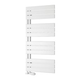 Reina 1124mm x 550mm 1834BTU White Flat Designer Towel Radiator