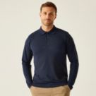 Regatta Pro 65/35 Long Sleeve Polo Shirt Navy - 540 3X Large 55.1" Chest