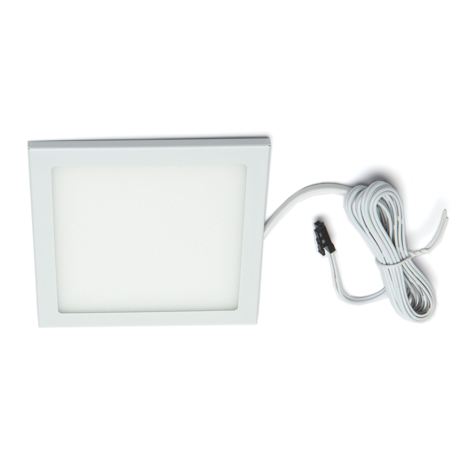 VEW Slim Square LED Cabinet Light White 3W 140lm (416TW)