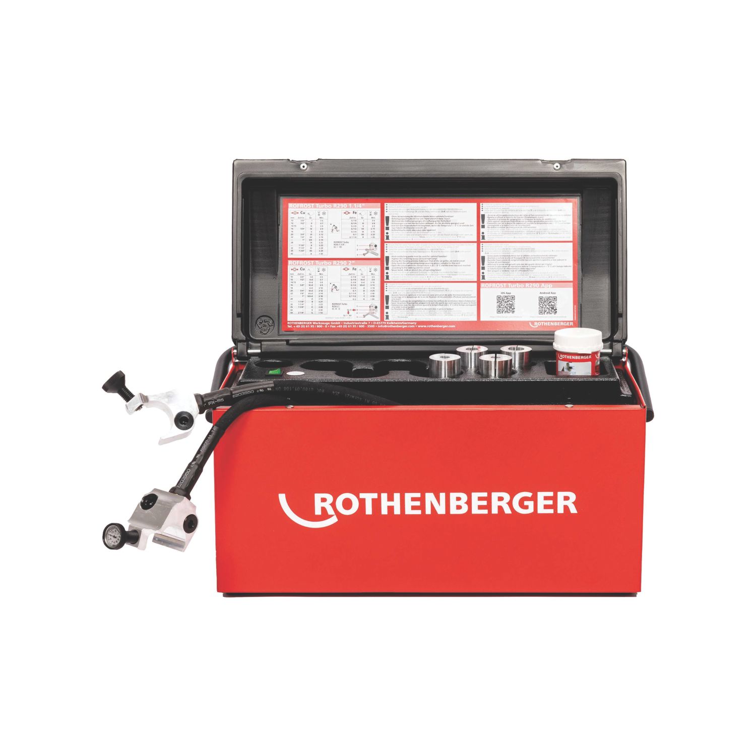 Rothenberger Rofrost II Turbo R290 Pipe Freezing Machine 10-42mm 220-230V (416XX)