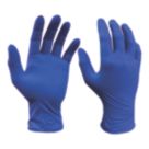 Site  Nitrile Powder-Free Disposable Gloves Blue Large 50 Pack