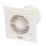 Vent-Axia 441626 Lo-Carbon Silhouette  100mm (4") Axial Bathroom Extractor Fan with Humidistat & Timer White 230V