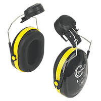 JSP InterGP Safety Helmet Mounted Ear Defender Black/Yellow