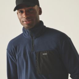 Regatta Frankie Half Zip Fleece Navy 2X Large 55.9" Chest