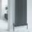 Reina Elips Single 1800mm x 540mm 3788BTU Anthracite Vertical Designer Radiator