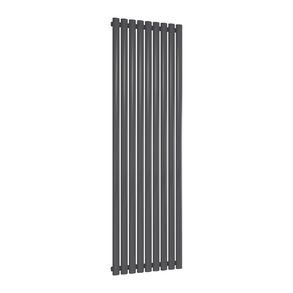 Reina Elips Single 1800mm x 540mm 3788BTU Anthracite Vertical Designer ...