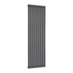 Reina Elips Single 1800mm x 540mm 3788BTU Anthracite Vertical Designer Radiator