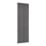 Reina Elips Single 1800mm x 540mm 3788BTU Anthracite Vertical Designer Radiator