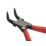 Knipex  Internal Circlip Pliers 6 3/4" (170mm)