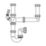 Flomasta Double Sink Waste Kit Gloss White 40mm