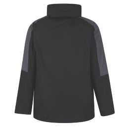 Regatta Defender III Womens 3 in 1 Jacket Black/Seal Grey Size 10