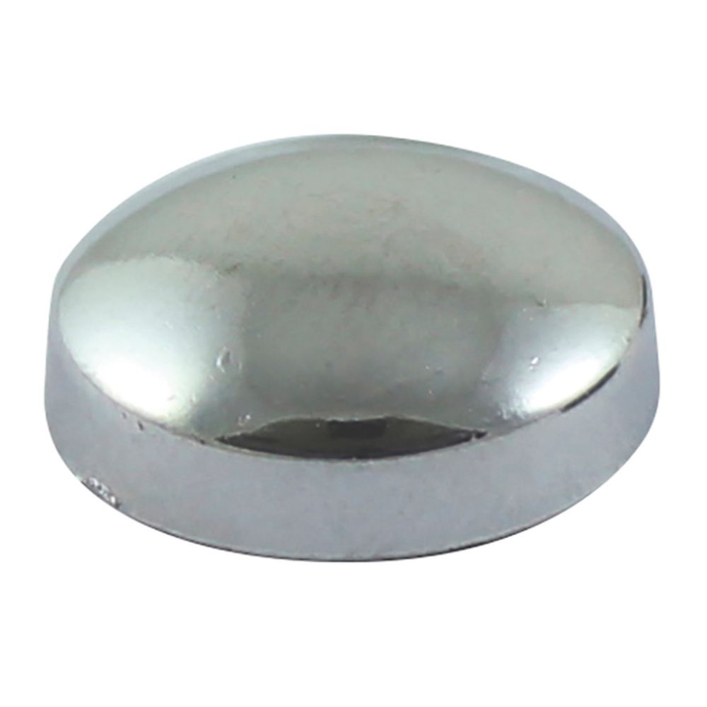 Timco Screw Caps Chrome 6-8ga 100 Pack