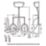 Armitage Shanks Sanura HygenIQ 50 Back Inlet Ceramic Wall Urinal