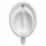 Armitage Shanks Sanura HygenIQ 50 Back Inlet Ceramic Wall Urinal