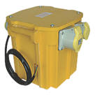 Carroll & Meynell  5000VA Intermittent Step-Down Isolation Transformer 230V/110V Yellow