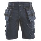 Blaklader Denim Stretch Shorts Navy/Black 34" W