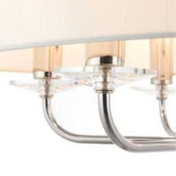 Quay Design Polaris 6-Light Pendant Bright Nickel