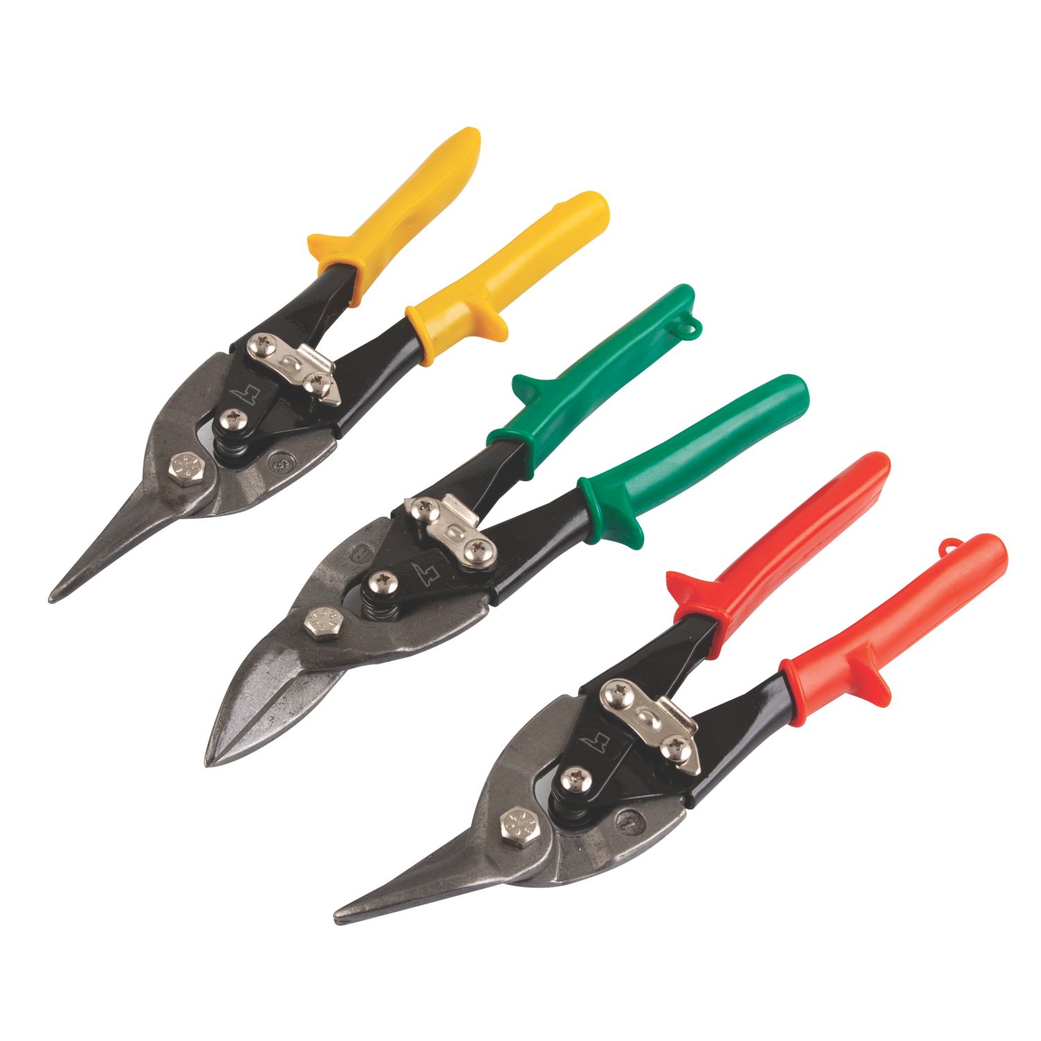 Forge Steel Tin Snips Pliers Set 3 Pieces (417XG)