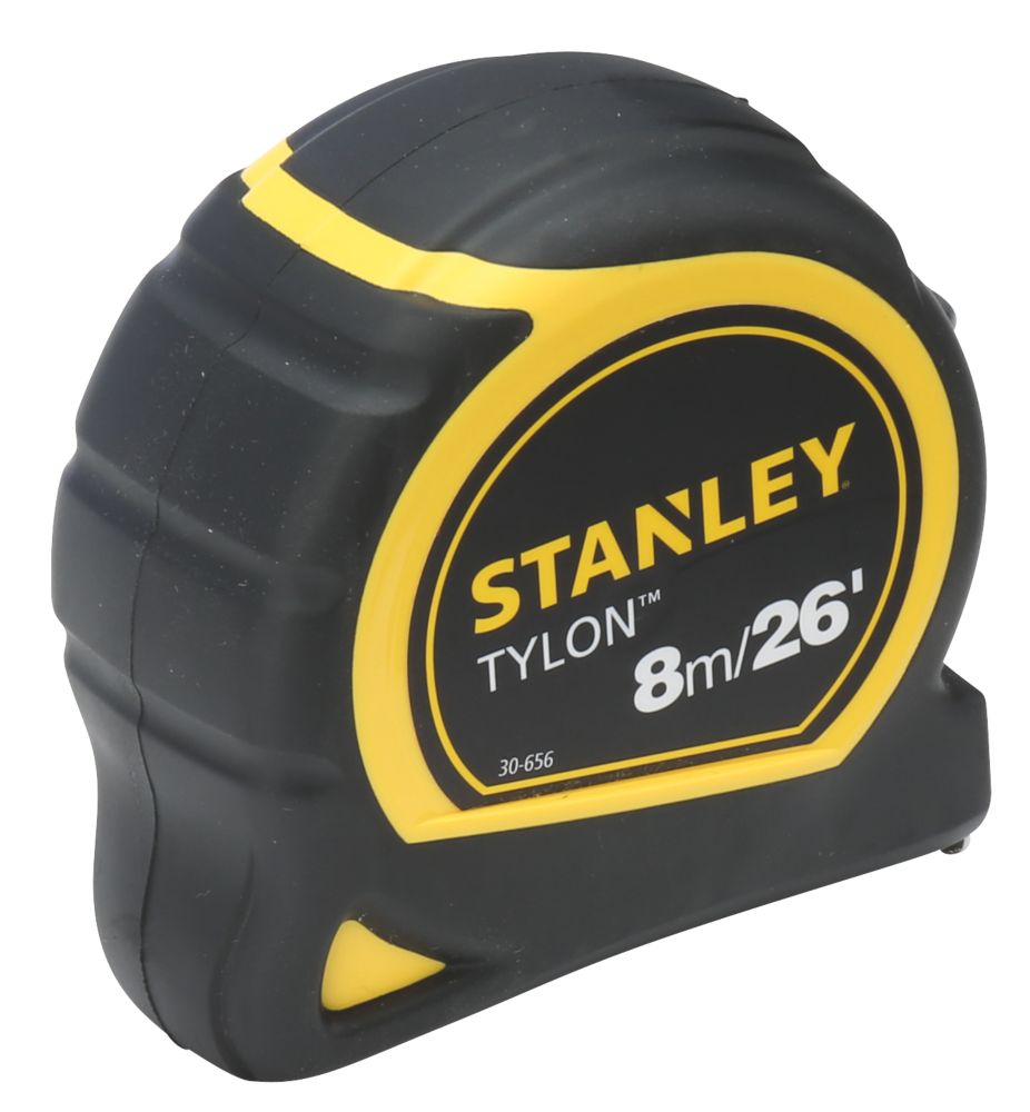 Egypte Identificeren long Stanley 8m Tape Measure - Screwfix