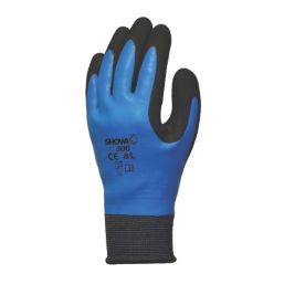 Showa 306 Gloves Blue/Black 2X Large