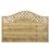 Forest Prague  Lattice Curved Top Fence Panels Natural Timber 6' x 4' Pack of 9