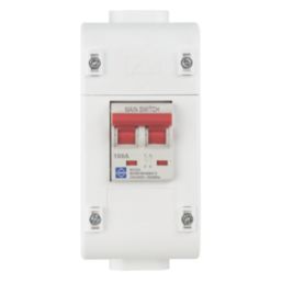 Lewden SLM2-DS 100A 2-Pole  Isolator Switch