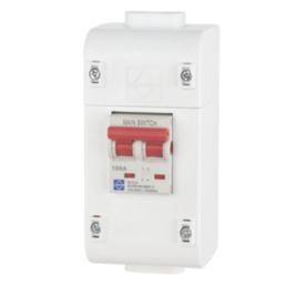 Lewden SLM2-DS 100A 2-Pole  Isolator Switch