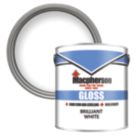 Macpherson 2.5Ltr Brilliant White Acrylic Gloss Trim Wood & Metal Paint