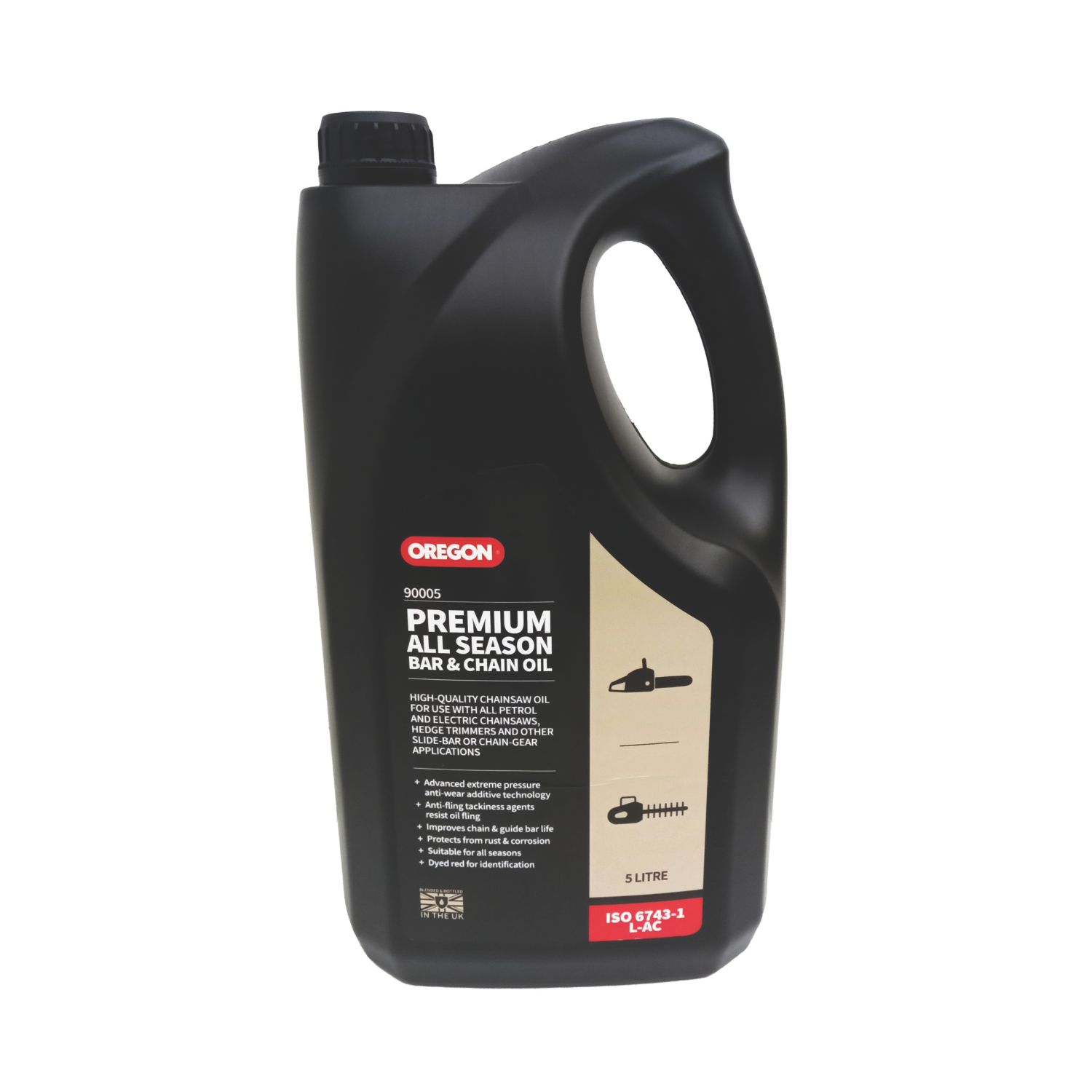 Oregon 90005 Chainsaw Chain Oil 5Ltr (418AM)