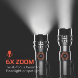 Nebo  Rechargeable LED Triple Light Kit Storm Grey 600lm